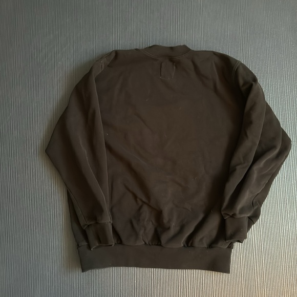 For Days Sweatshirt with Embroidered Smiley, black, Medium - Picture 4 of 5